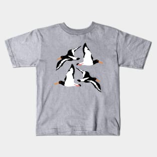 Oyster Catcher Pattern Kids T-Shirt